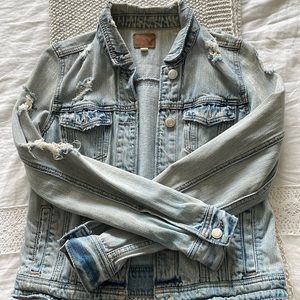 Distressed Jean Jacket